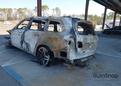 2014 Mercedes-Benz Gl 550 4Matic z USA, uszkodzony, nr VIN 4JGDF7DE3EA349424